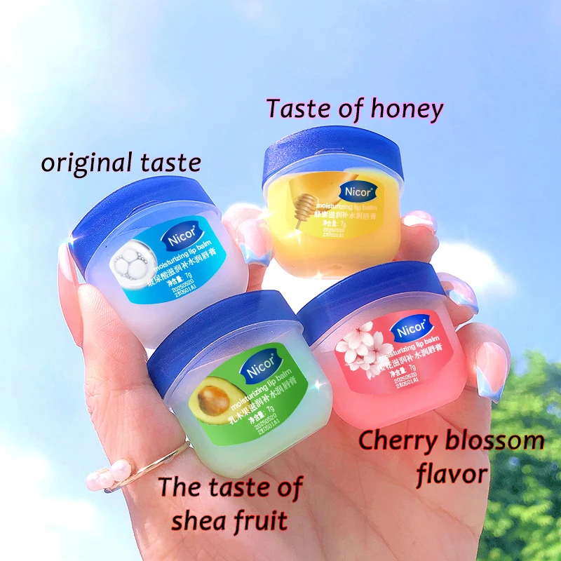 Vaseline Lip Mask Set Four Flavors Hydrating And Moisturizing Repairing