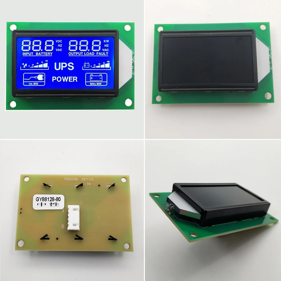 Tn Htn Stn LCD UPS Power Display Modules COB LCD Custom 7 Segment Display for Inverter LCD Screen