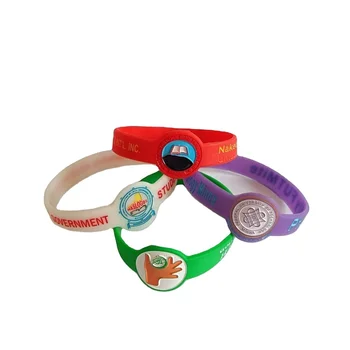 crafts/promotion gifts/ silicone wristband  / event band 0.5 inch