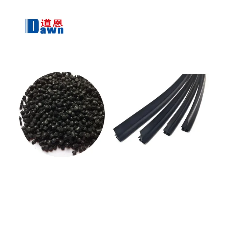 TPR/TPV/TPE Material Talc Filled Thermoplastic Rubber Plastic Polymer TPV TD20 Resin TPE Granules TPV Raw Material