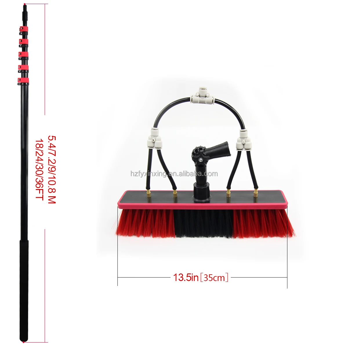 35 FT Water Fed Pole Kit - Efficient Window Cleaning Tool