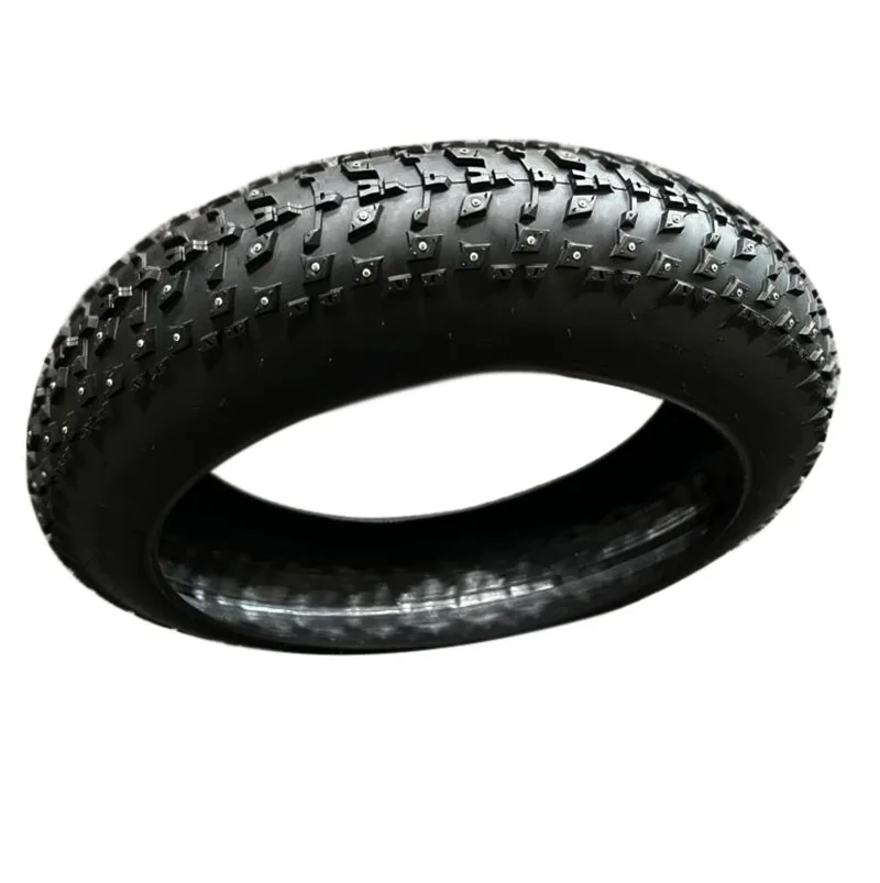 Bike Studded Tire 20x4.0 Snow Stud Fat Bicycle Rubber Tire 3.0 4.0 Inch