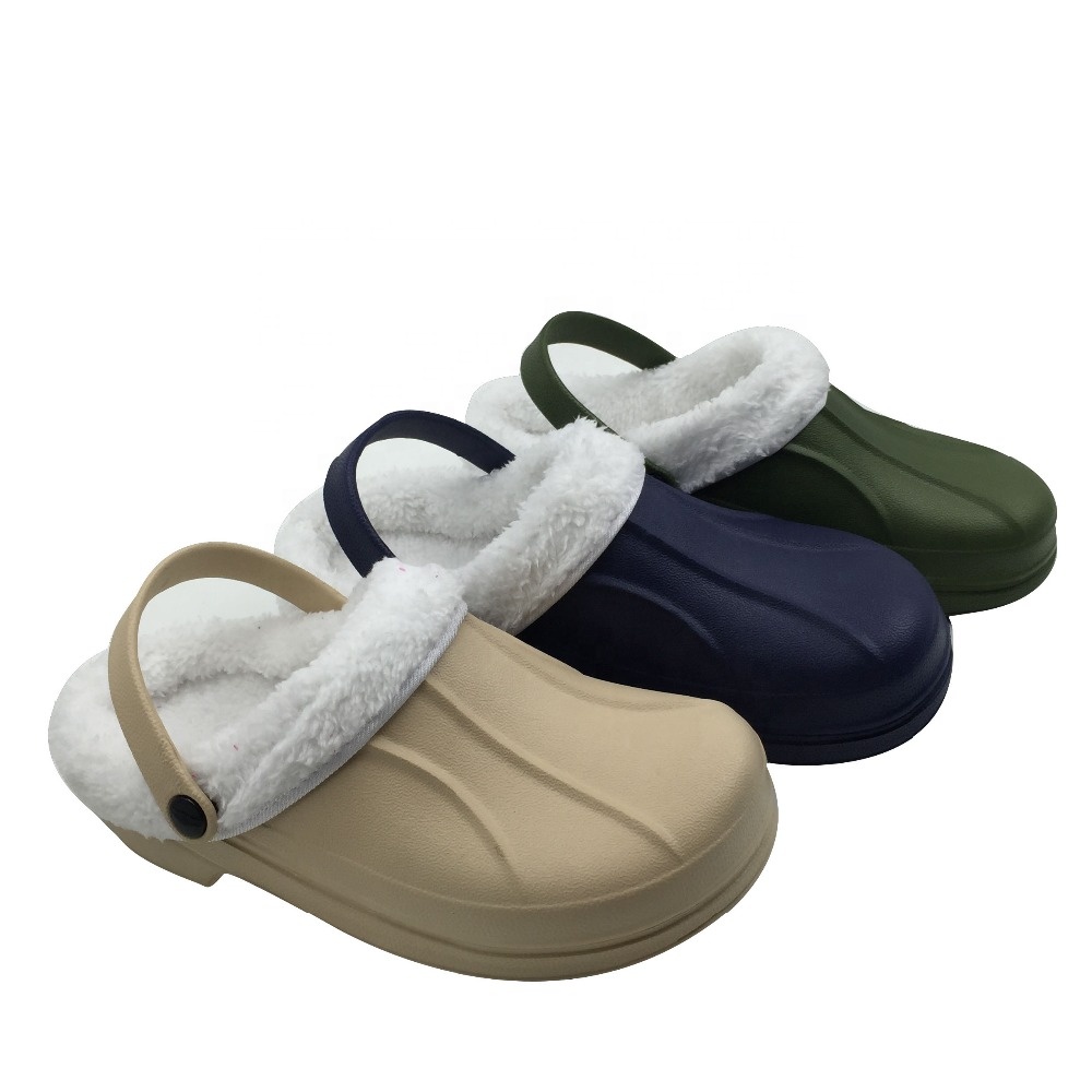 Популярные Теплые зимние меховые ботинки из ЭВА