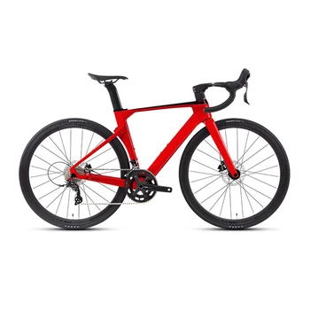 China supplier best selling carbon fiber road bike gravel bike carbon fiber frame alloy wheel cycle road bike
