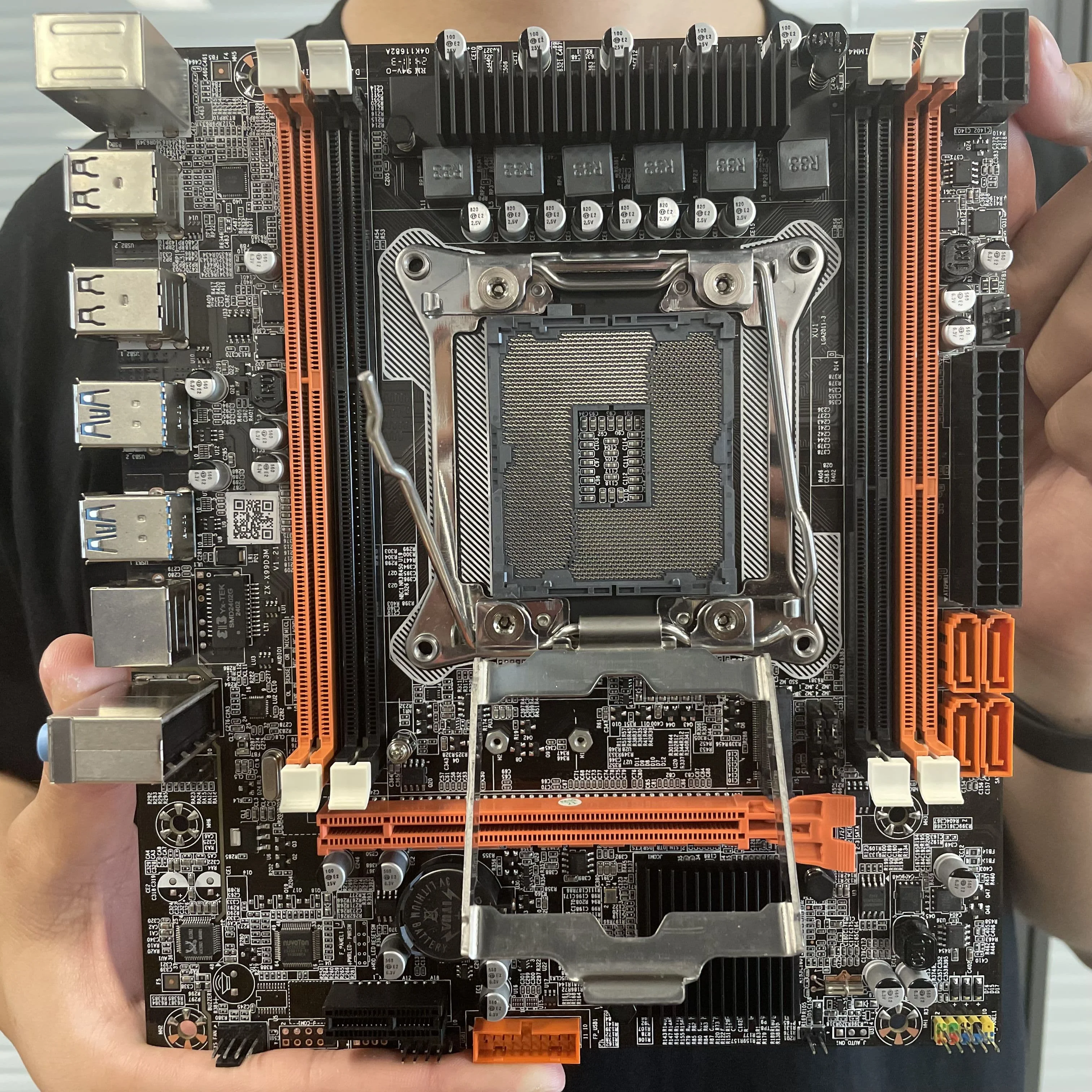 Original X99 Motherboard C612 Chipset, 4 DDR4 Slots, 64GB Capacity