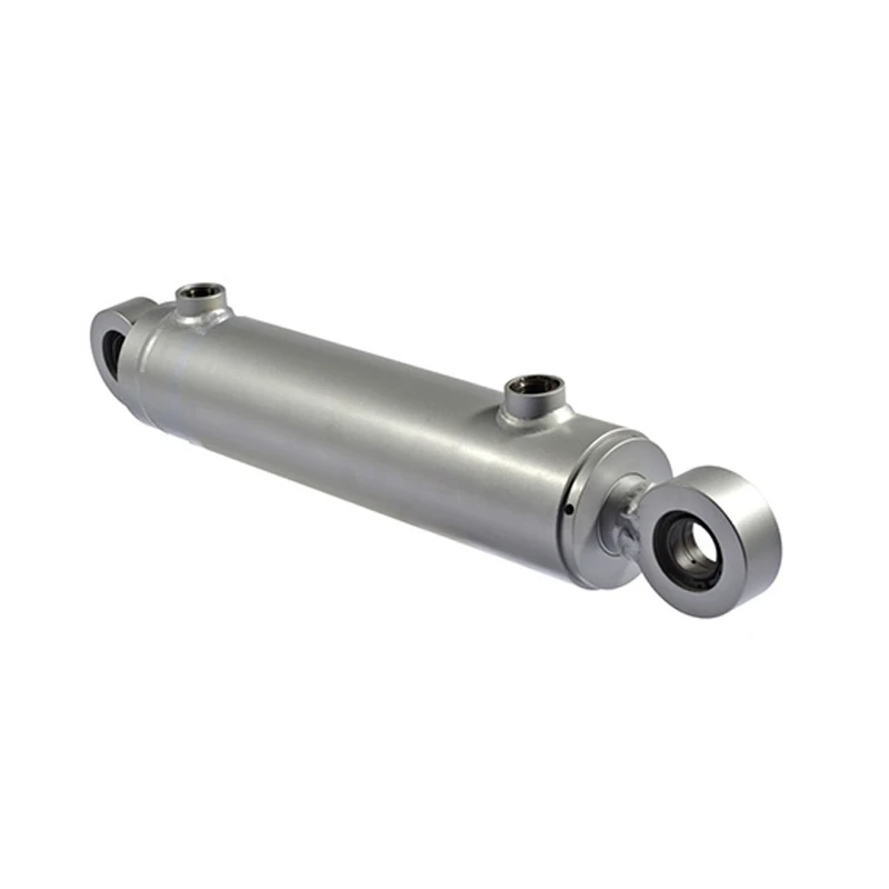 Tower Crane Hydraulic Cylinder Double Action 4 Stage Hydraulic Cylinder