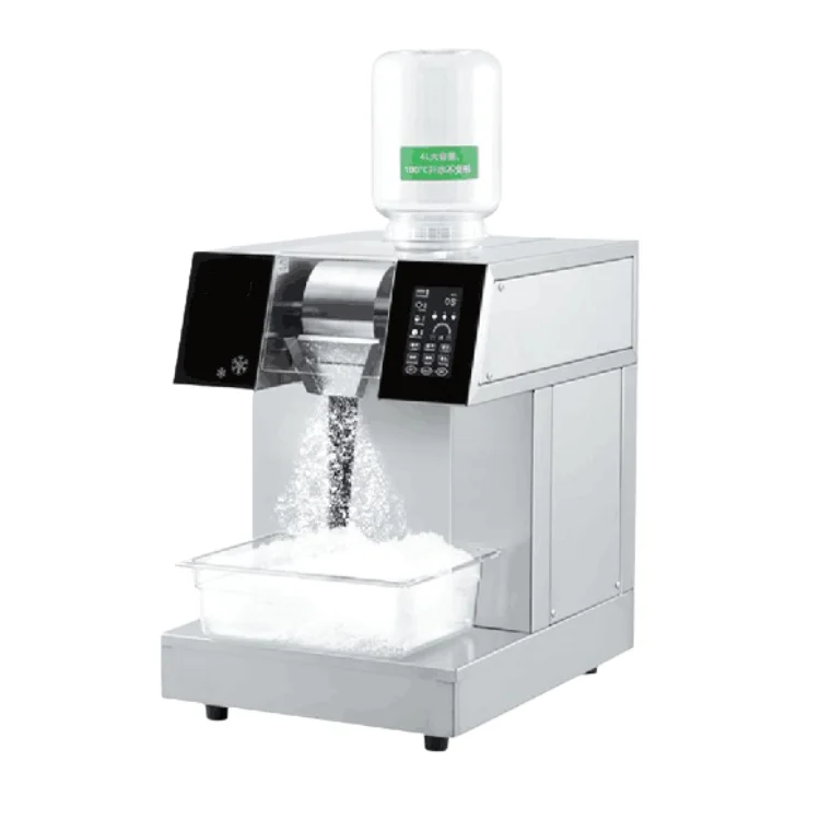 Snowflake Shaved Ice Machine Snow Shaving Ice Flake Making Bingsu Machine