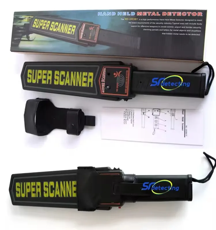 MD3003B1 Security Scanner High Sensitivity Security Inspection Detector Portable Handheld Metal Detector