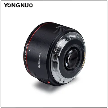 YONGNUO YN50mm F1.8 II Standard Prime Large Aperture Auto Focus Lens for 70D 5D2 5D3 600D DSLR Camera detail image