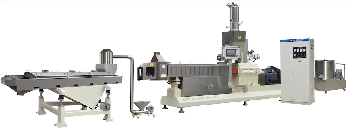 Biodegradable Packing peanuts Foam Making Machinery Starch Packing peanuts Production Line Manufacturer in China Low Price