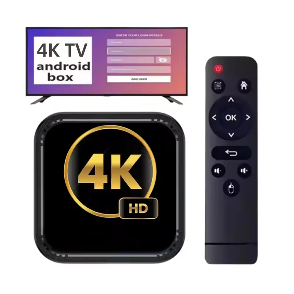 Android smart TV box with newest Live TV and VO