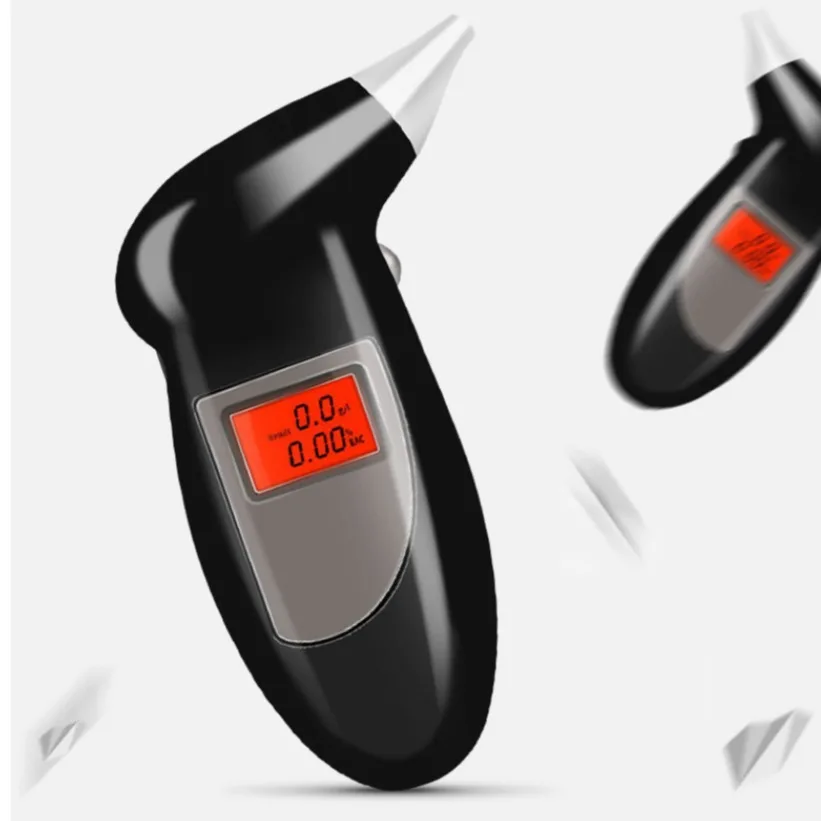 Wholesale Price High-precision Digital Display Portable Blowing Measurement Car Alcohol Tester Tester