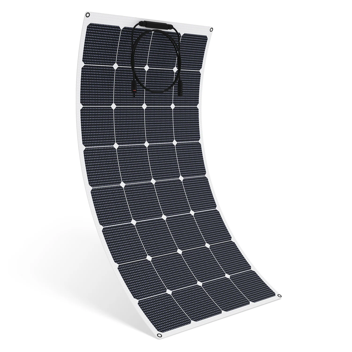 New Style 18V 100W 110W Flexible Solar Panel with Grid Surface SunPower Monocrystalline Cell NEW ETFE Technology
