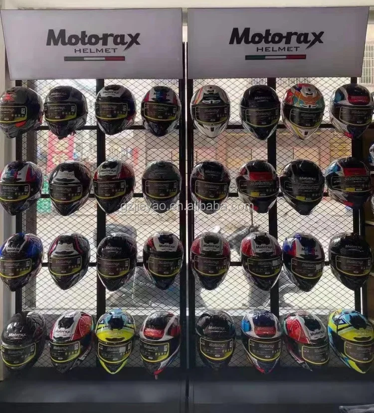 Motorcycle Helmet Display Rack Factory Custom Helmet Display Rack Motorcycle Equip Retail Motorcycle ...