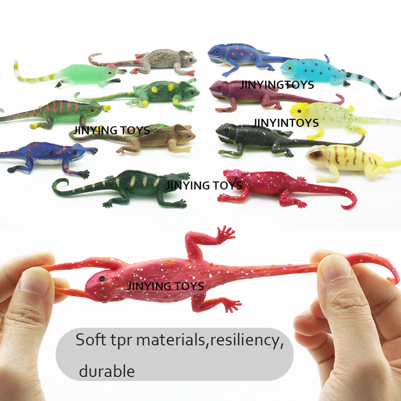Magic Color Changing Dinosaur and Lizard Squishy Stress Relief