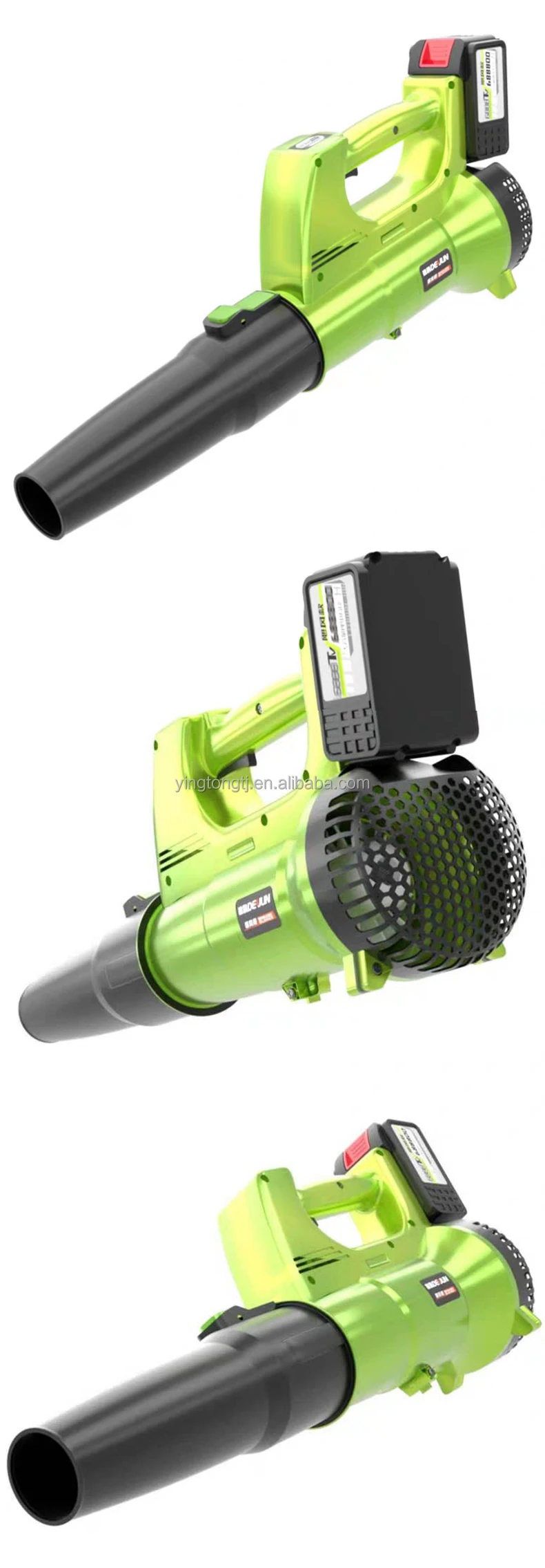 21v 450w 19000rpm Lightweight Handheld Quiet Cordless Leaf Blower Wind