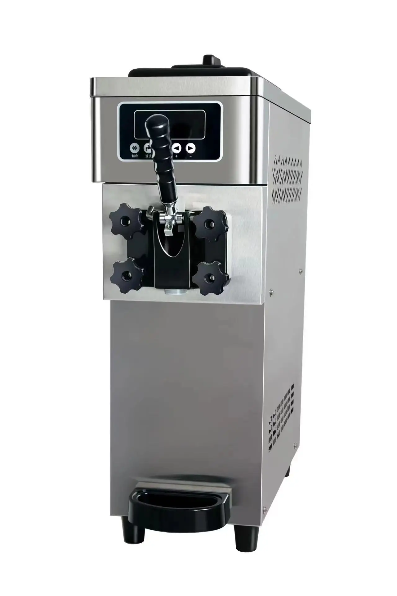 Mini Desktop Single Head Ice Cream Machine Soft Commercial Automatic 