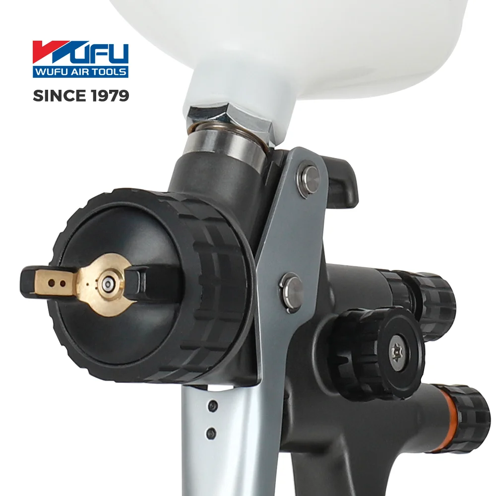 RF2006 Professional Gravity Feed LVMP HVLP Pneumatic air Spray Gun