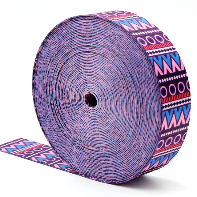 Custom Sublimation Printing Polyester Webbing Heat Transfer Printed ...