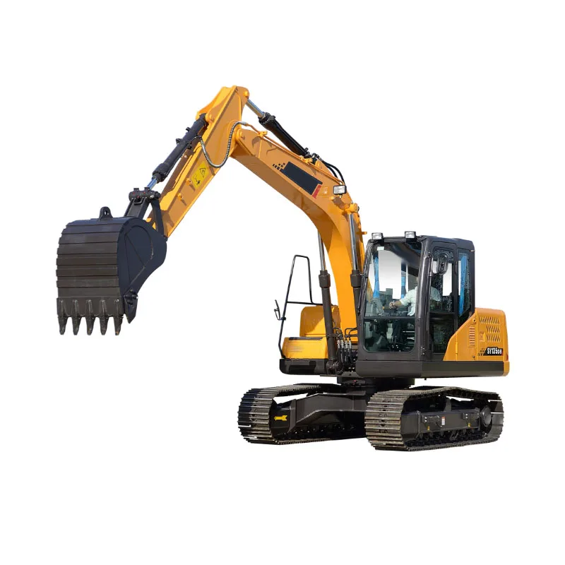 Medium Excavator 13.5t Excavator with 0.6cbm Bucket Capacity SY135C