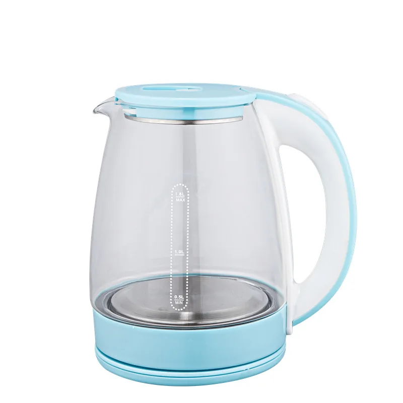 Electric Steam Tea Kettle Machine, Automatic Boiling Tea Glass Pot