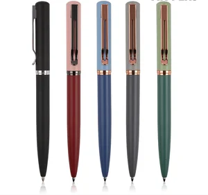 Custom P5032 Aluminum Ballpoint Pen Metal Custom Promotional Office Business Ballpen
