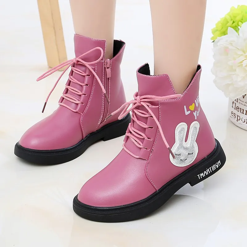 Compra Botas De Cuero Para Niña 2020 NUEVO NUEVO INVIERNO NIÑOS DE MEDIO  MEDIO MÁS PLUS TIVET BOOTS LARGA BAJA BAJA HERMOS Barato | Entrega Rápida Y  Calidad | Es.Dhgate