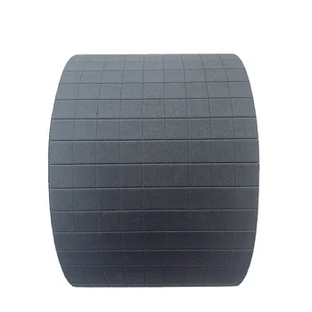 High Quality Eco-friendly 18*18*6MM On Rolls Adhesive black EVA Foam Pads For Glass Protective Packaging Adhesive Pad WIDE ROLL