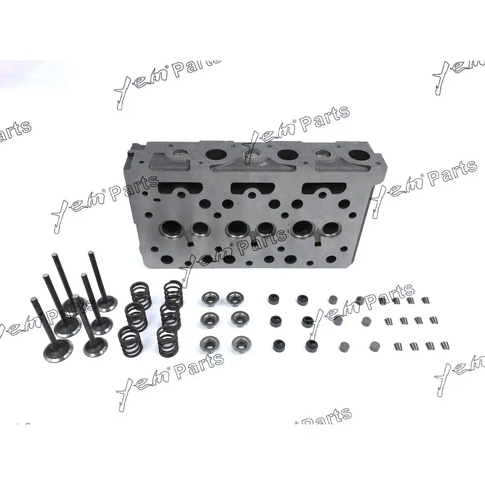 D1402 Complete Cylinder Head With Valves for Kubota Diesel Rebuild Kit 3