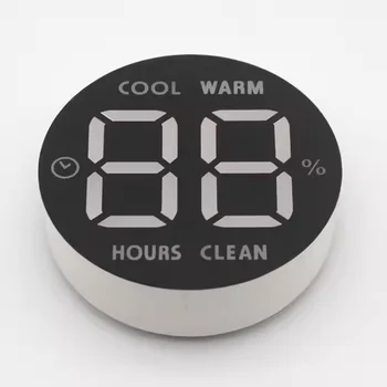 Customized Cooling Wall Panel Led Digital Tube Display 2.32 Inch 2 Bit 7 Segment Led Display
