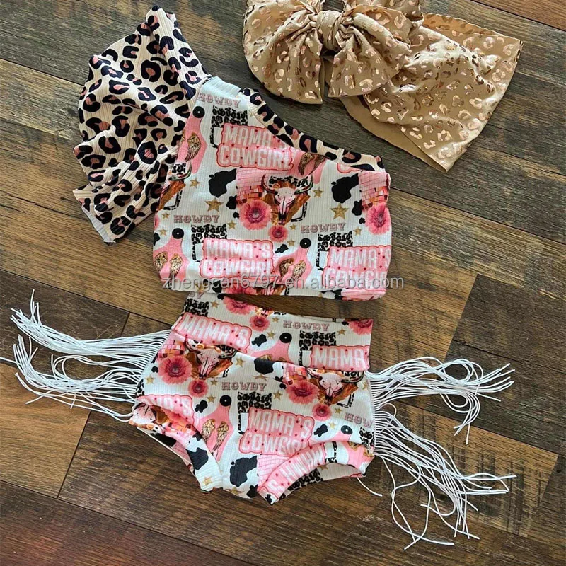 Комплекты летних платьев на заказ для новорожденных, без бретелек, для маленьких девочек в западном стиле, 1 год, пасхальные наряды, Детский бутик