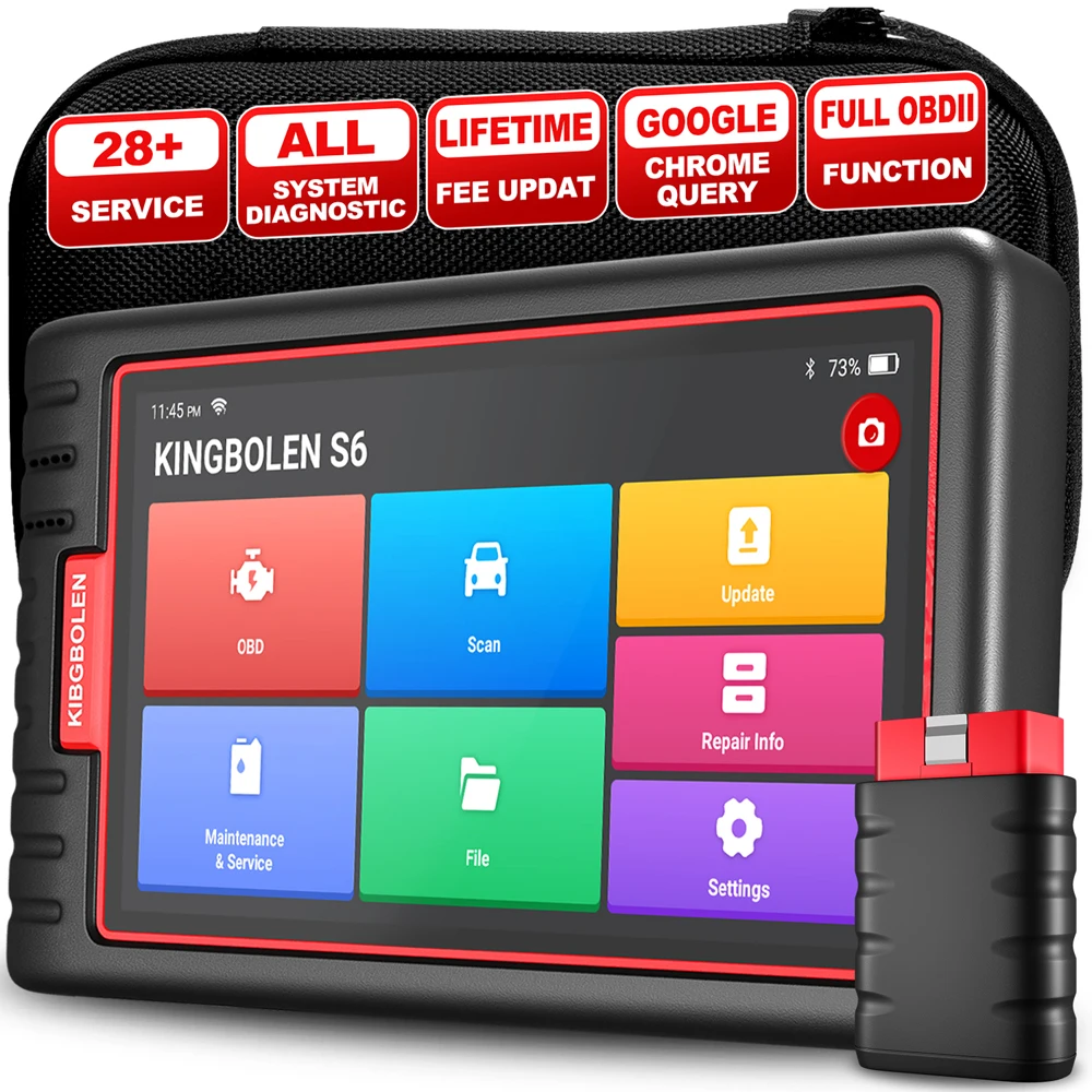 KINGBOLEN S6 OBD2 Scanner with Lifetime Free Update