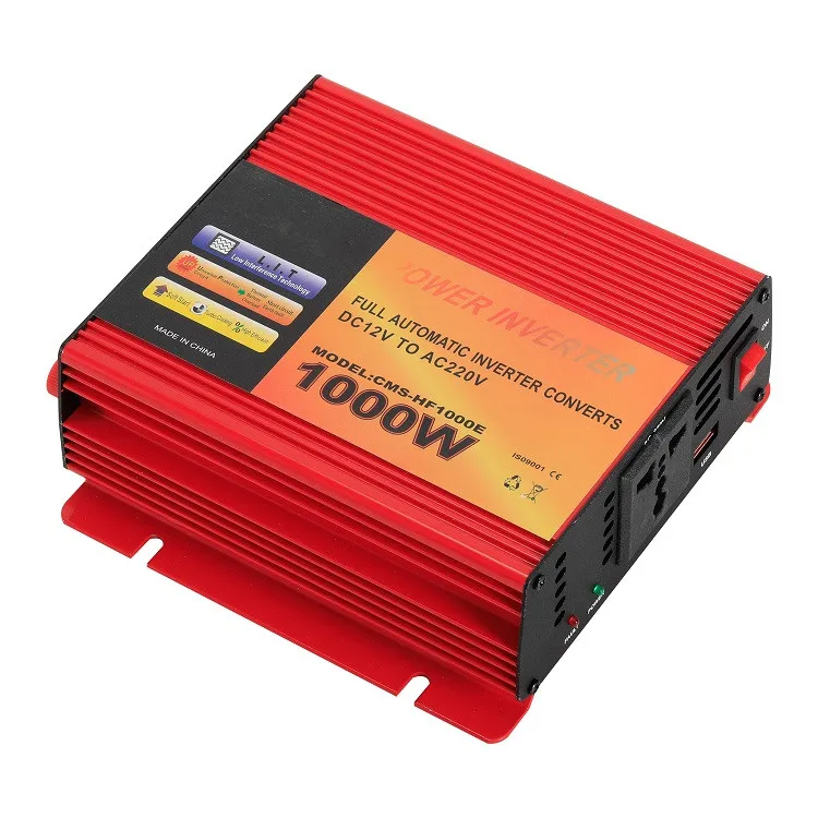 China High Frequency Modified Sine Wave Dc Ac Power Inverter 1000w 12v 220v 1000 Watt Inverter Used Ac Inverter