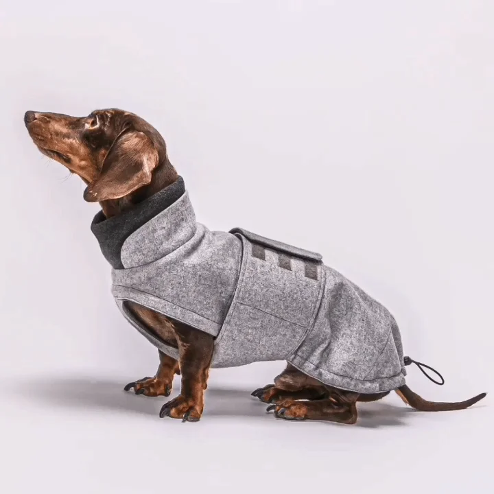 Autumn Winter Dog Coat Functional Stylish For Dachshunds Dog Jacket