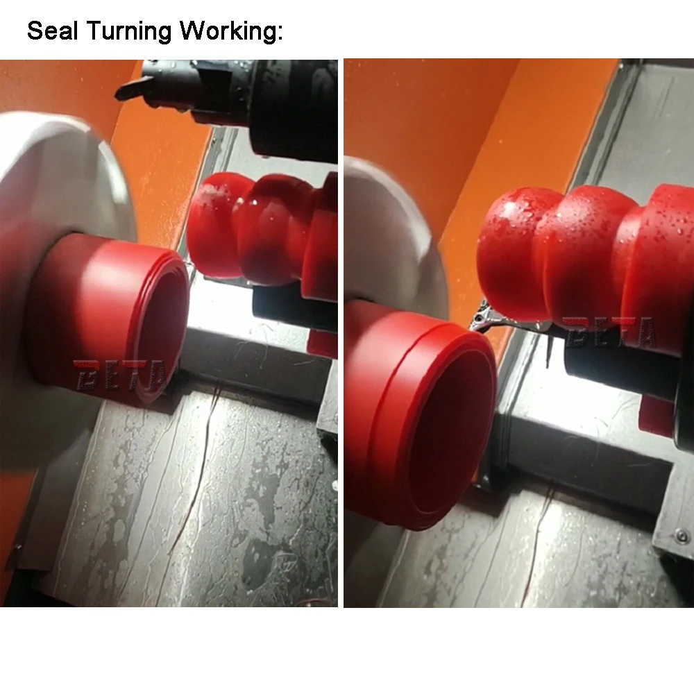 Oil Seals Turning Polyurethane Hydraulic Cylinder Seals Cnc Turning