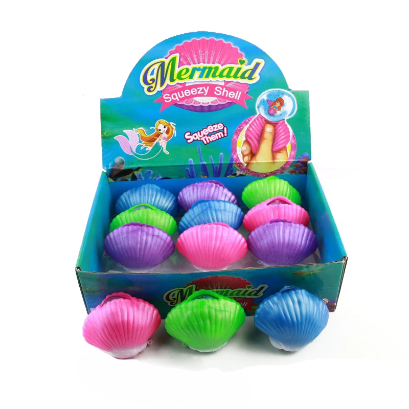 贝壳光 星屑漫游 红橙 ダイカット加工 6cm×5m 100cm/loop Seashell Shape Squishy Toys: Eco-Friendly Stress Relief Fidget