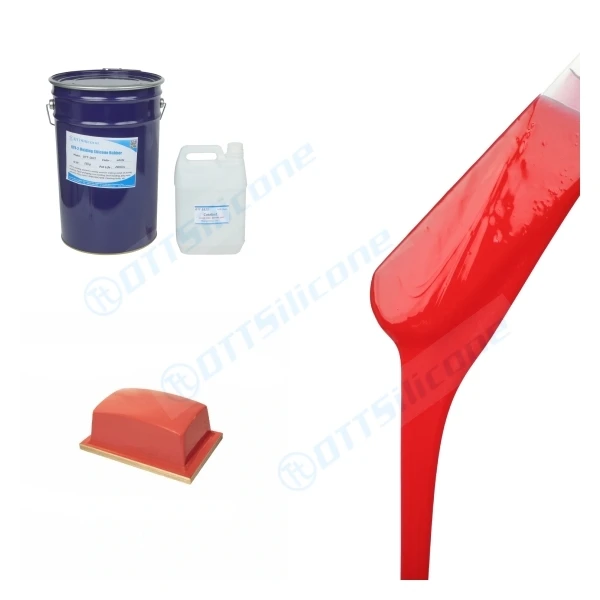 Super Quality silicone rubber to make Printing Pad liquid RTV-2 silicone rubber