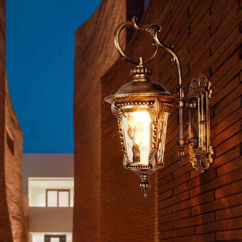 Modern Traditional External Wall Light Outdoor Luxury Ip 65 Led Lantern