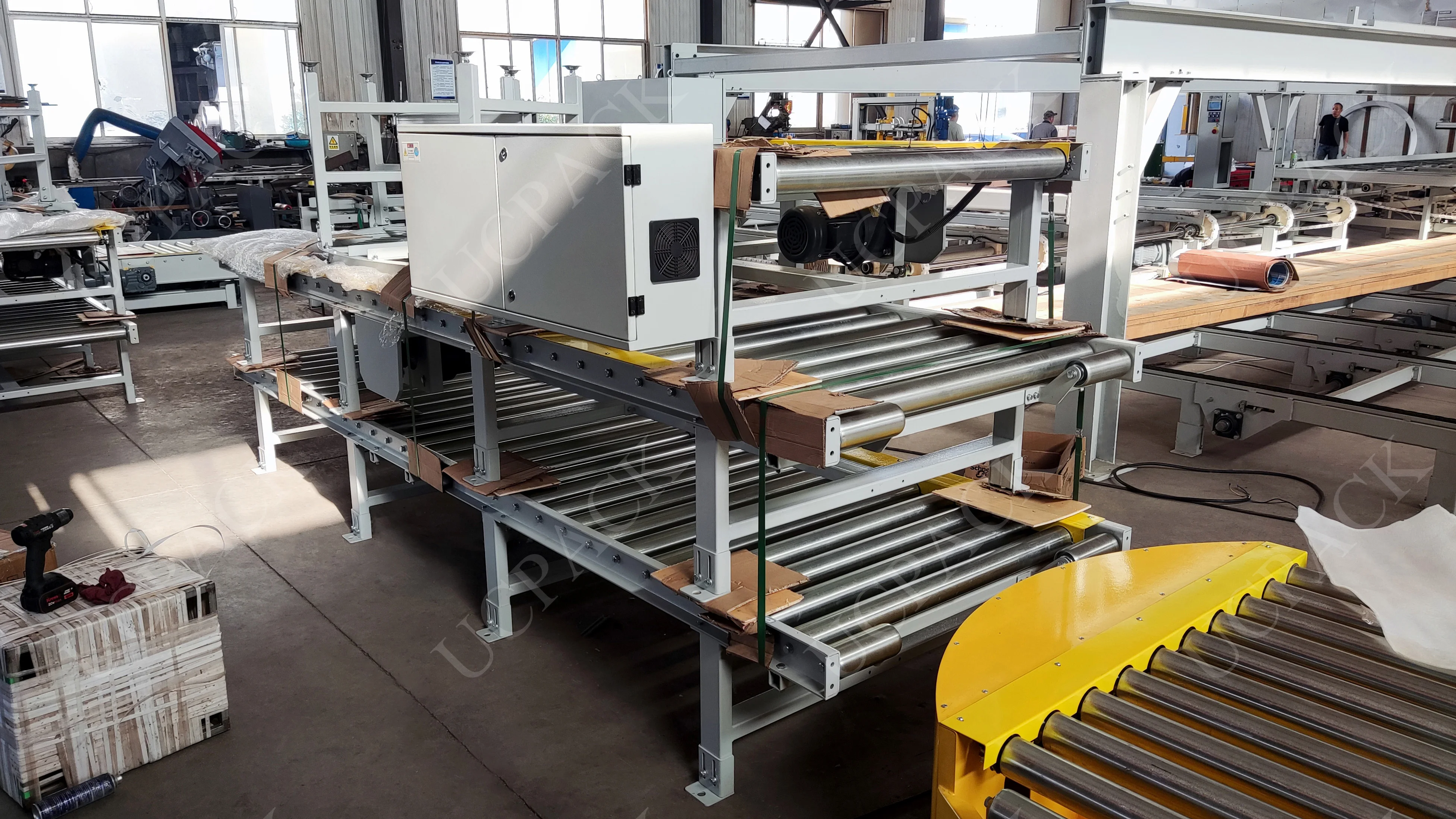 Roller Conveyor Table Motorized Pallet Rotation Turntable| Alibaba.com
