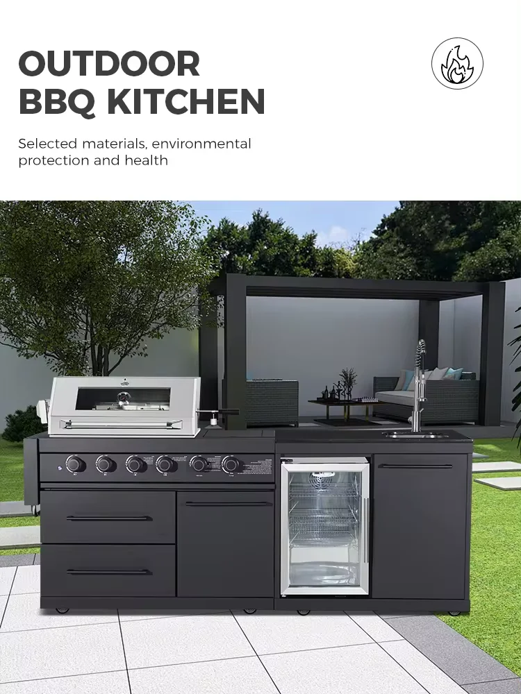 Kitchen Design Design Idea BBQ Modular Stainless Steel Outdoor Kitchen ...