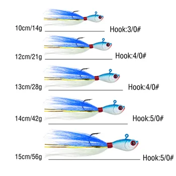 Stainless Steel Live Bait Small Fish Hook 14g-56g Long Casting Sinking Bionic Bait – Hooks – view 3