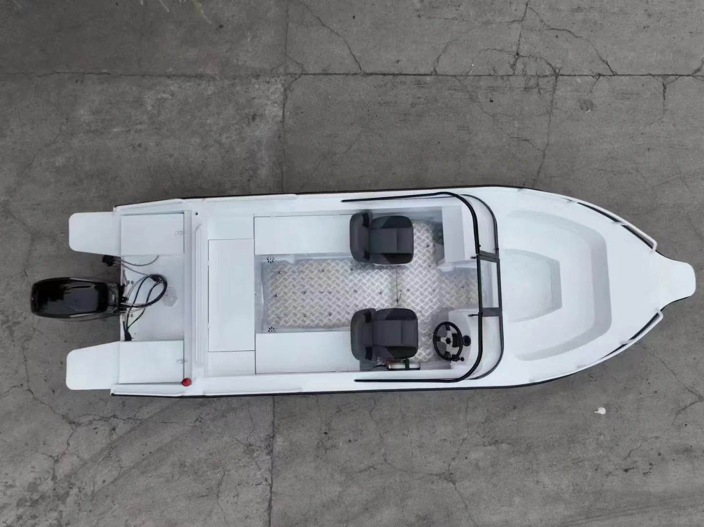 New Kindle 16Ft High Speed Cheap Bass Boat Fishing Jon Aluminum Boat