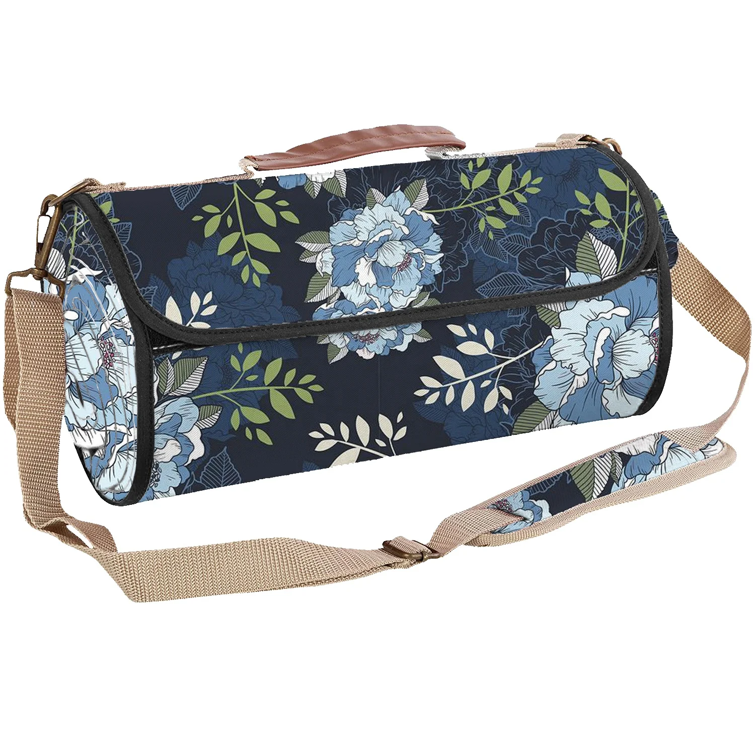 Extra Large Folding Picnic Blanket Water Resistant Backing Travel Picnic Rug For Outdoors Beach