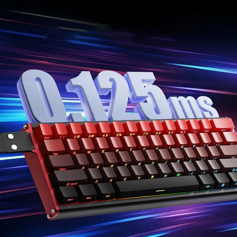 Ajazz ALUX60 60% Hot Swappable Wired RGB Mechanical Keyboard with