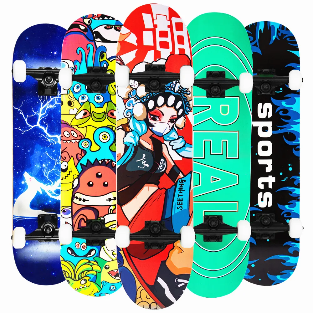 Source Hot Selling Skateboard Deck 7 Ply Skate Board 80 CM Over Years Old Maple Wood Skateboard m.alibaba.com