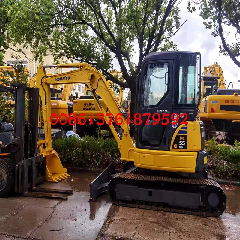 Used Excavator Komatsu PC55 Price Mini Japan Made 5ton