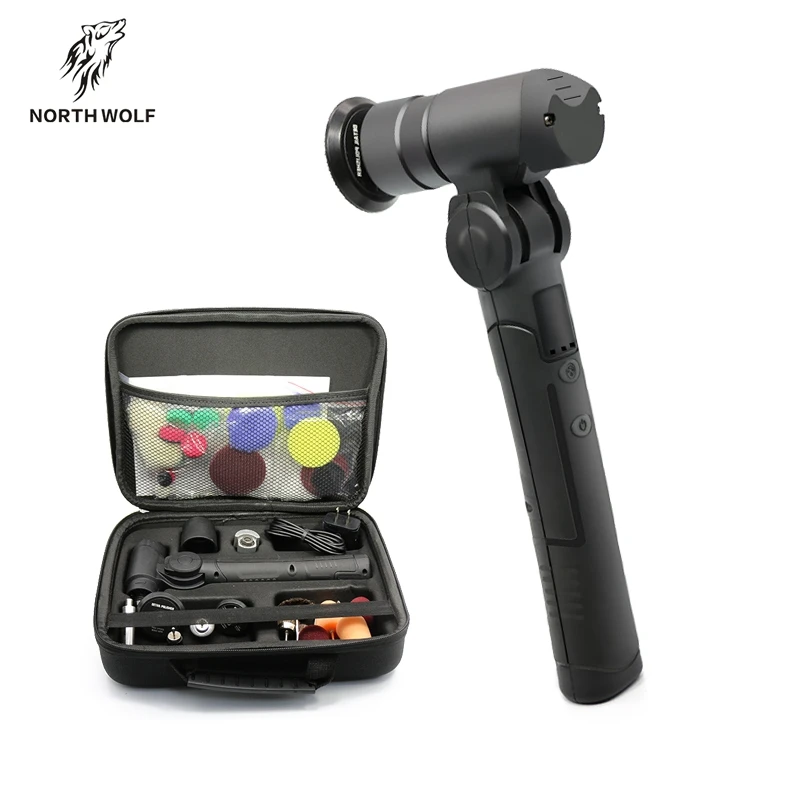 Производитель North Wolf мини-набор для полировки набор пены и шерсти автомобильного детейлинга