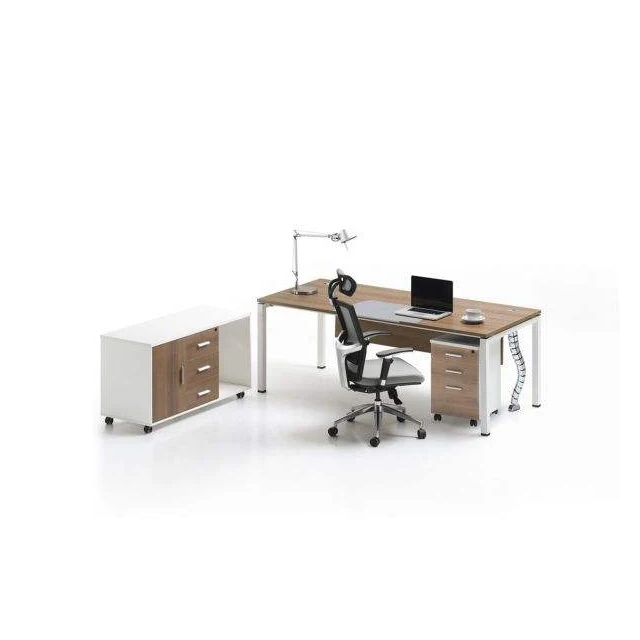 office table desk with modesty panel