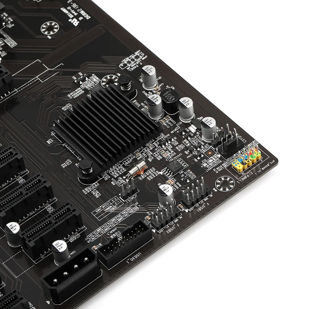 B250 Motherboard 12 PCIE Slots, LGA 1151, DDR4 Support