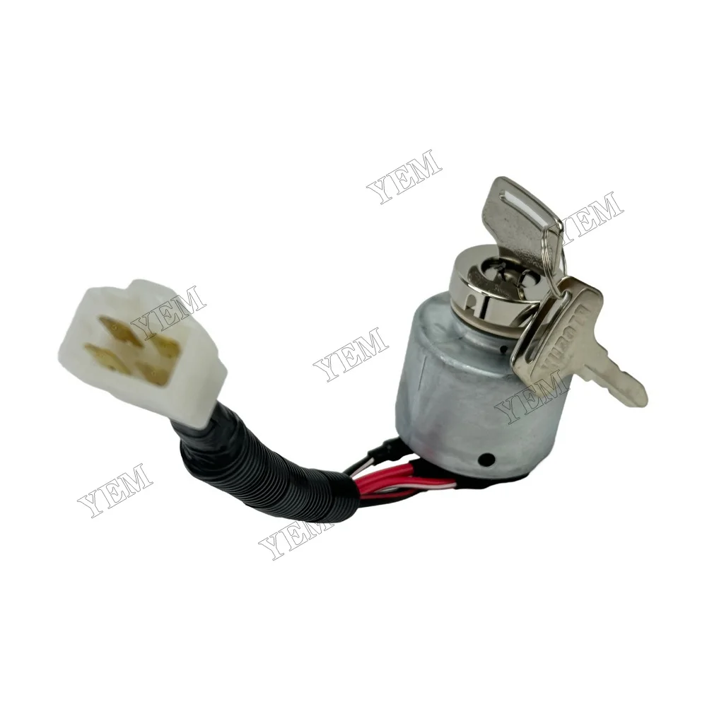 Ignition Switch Key 16286-63602 Fit for Kubota D1305 Engine 4